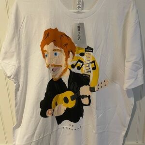 Hot Topic Ed Sheeran Graphic Tee NWT XL